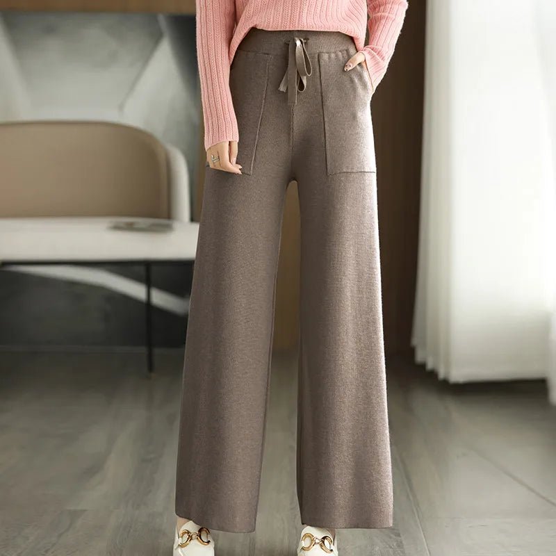 Nadja Merino Wool Office Pants - Weston Fletcher