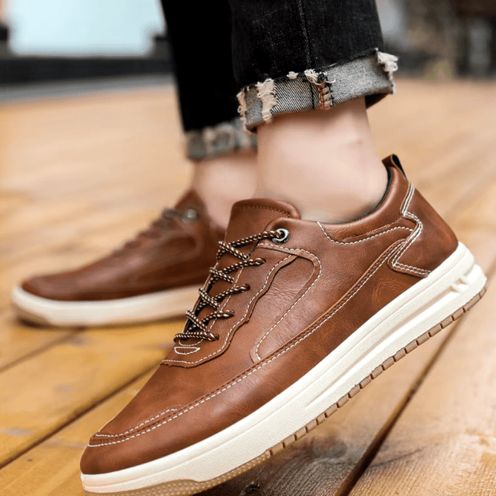 Navarro Retro Leather Shoes - Weston Fletcher