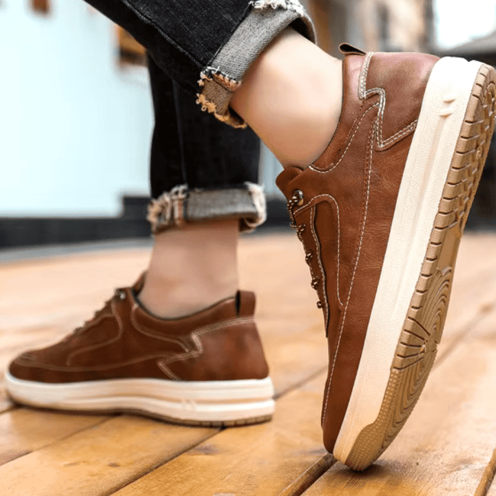 Navarro Retro Leather Shoes - Weston Fletcher