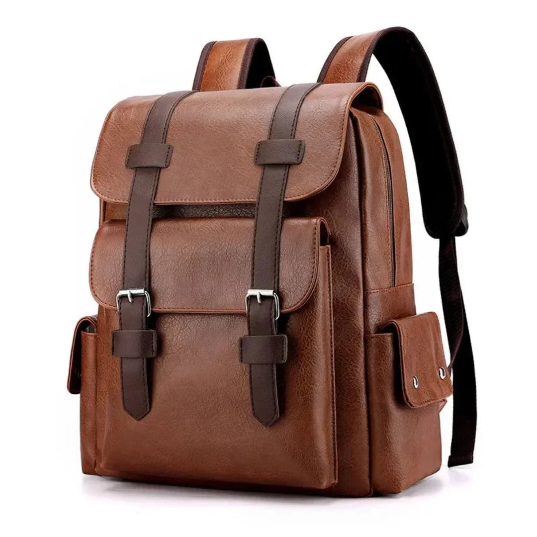 Nomad Retro Leather Backpack - Weston Fletcher