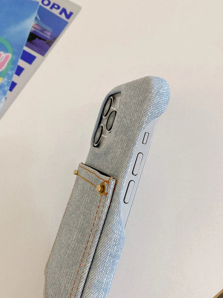 Overland Stitch Denim iPhone Case - Weston Fletcher