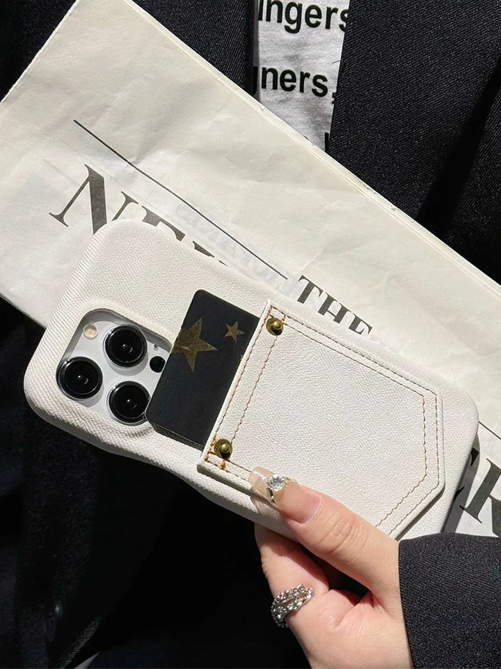 Overland Stitch Denim iPhone Case - Weston Fletcher