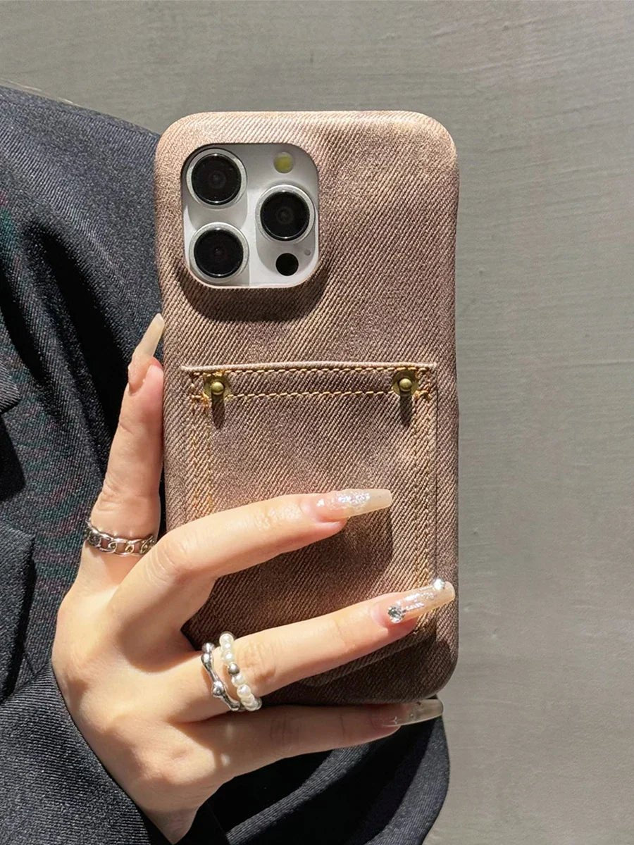 Overland Stitch Denim iPhone Case - Weston Fletcher