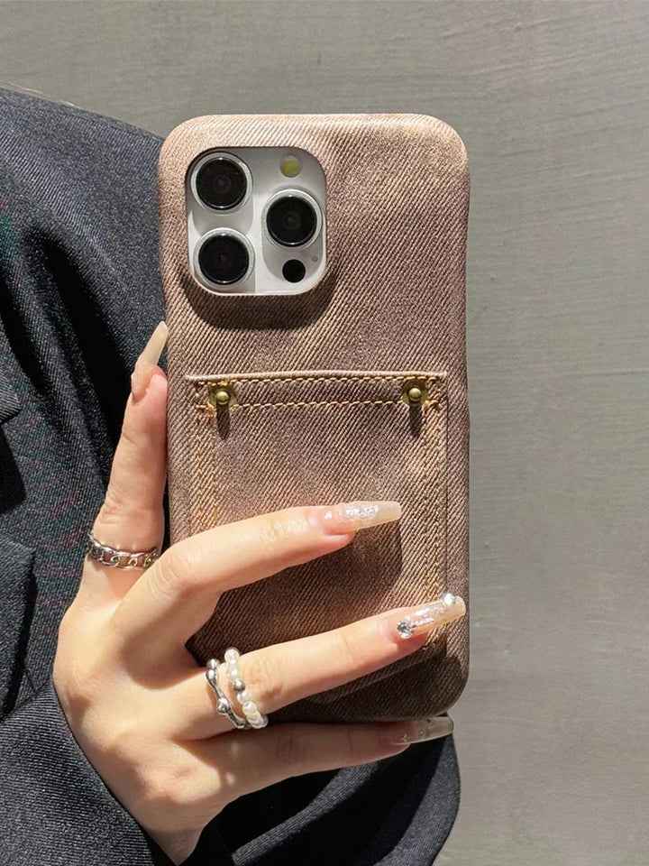 Overland Stitch Denim iPhone Case - Weston Fletcher