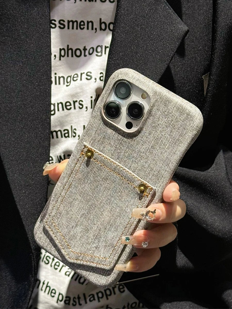 Overland Stitch Denim iPhone Case - Weston Fletcher