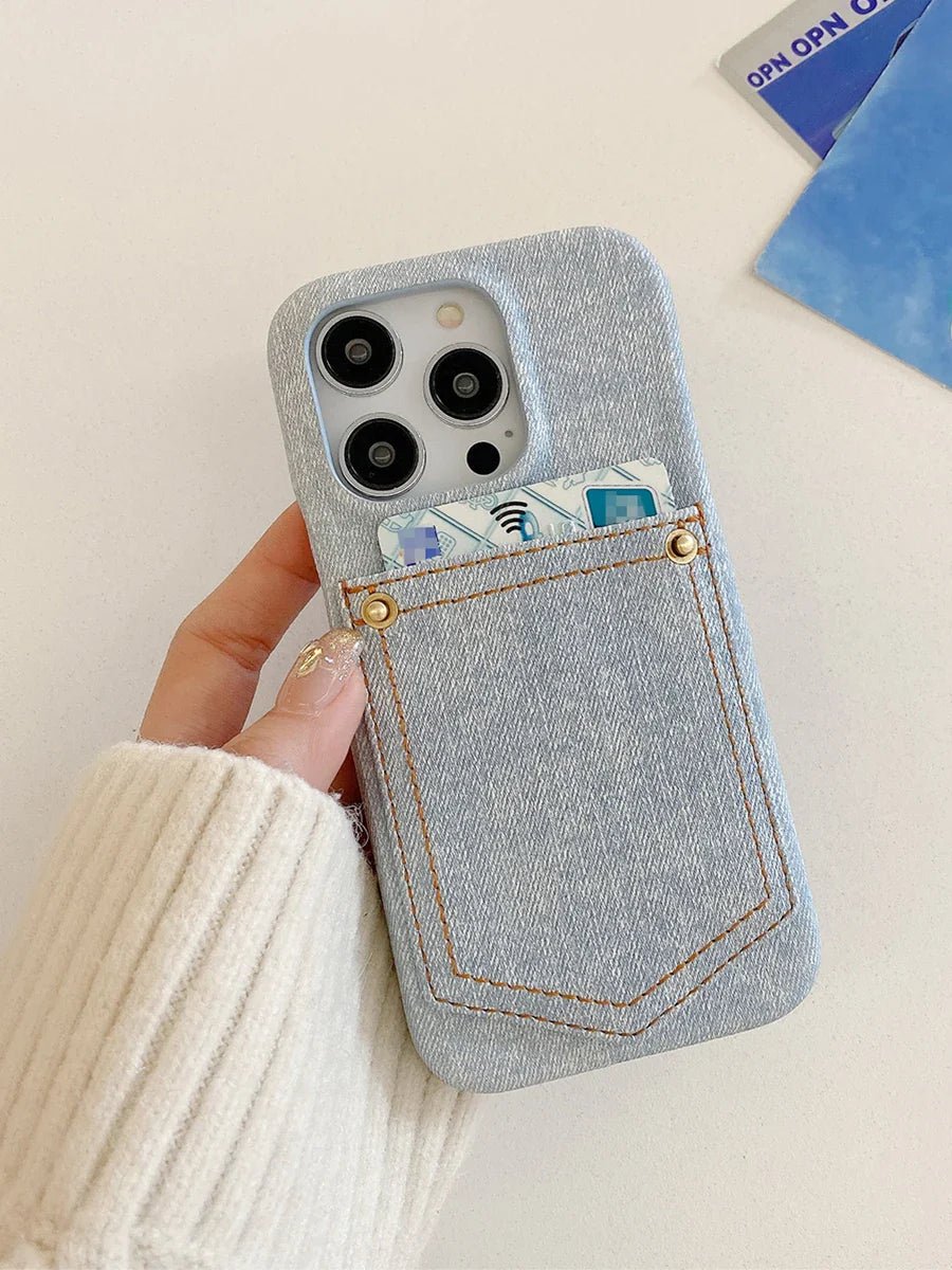 Overland Stitch Denim iPhone Case - Weston Fletcher