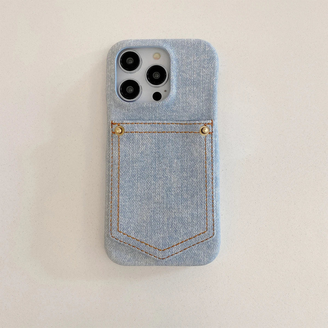 Overland Stitch Denim iPhone Case - Weston Fletcher