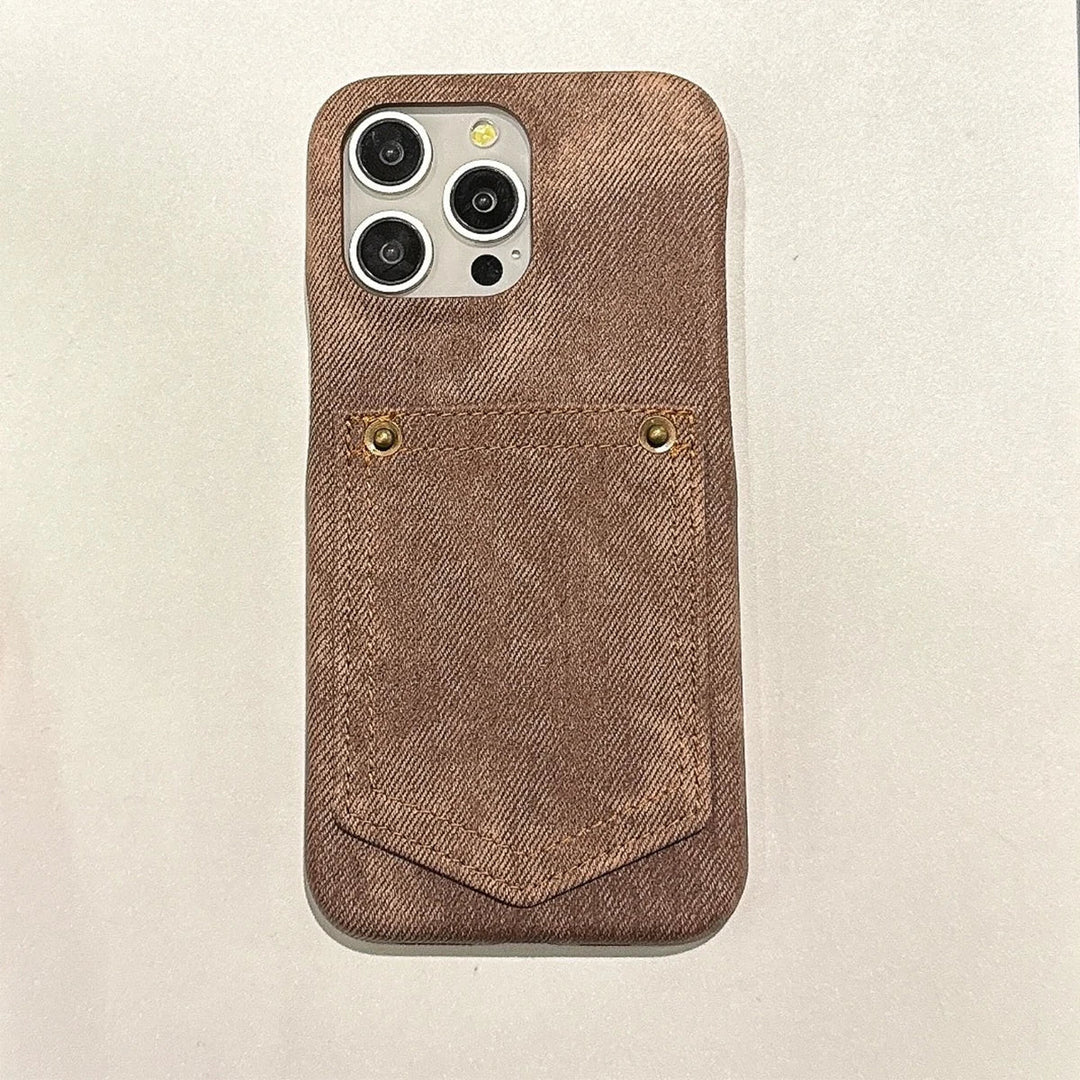 Overland Stitch Denim iPhone Case - Weston Fletcher