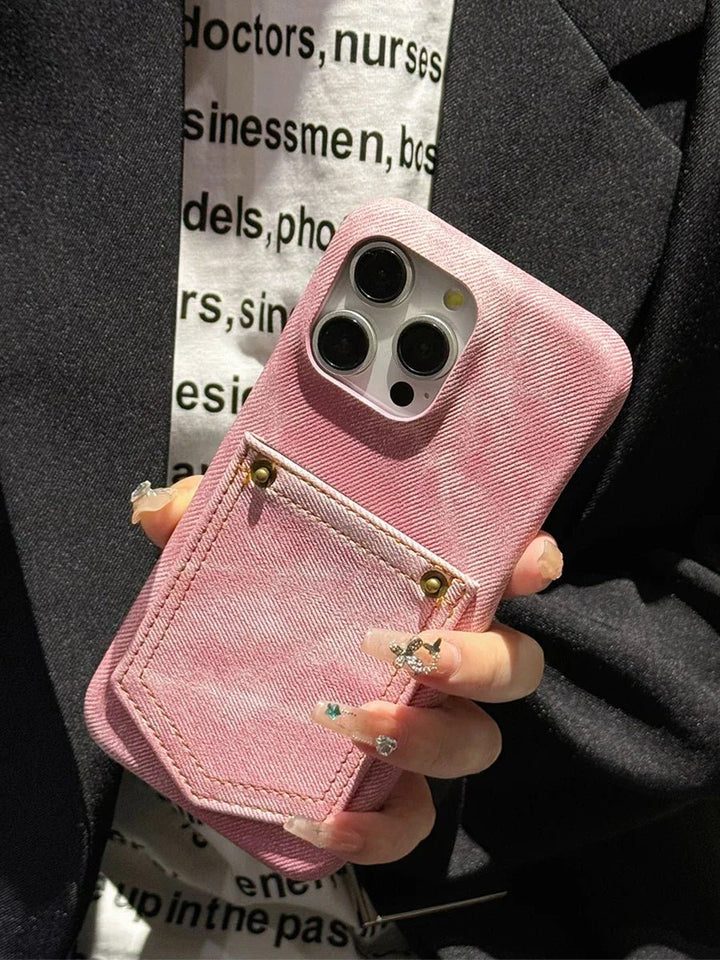 Overland Stitch Denim iPhone Case - Weston Fletcher