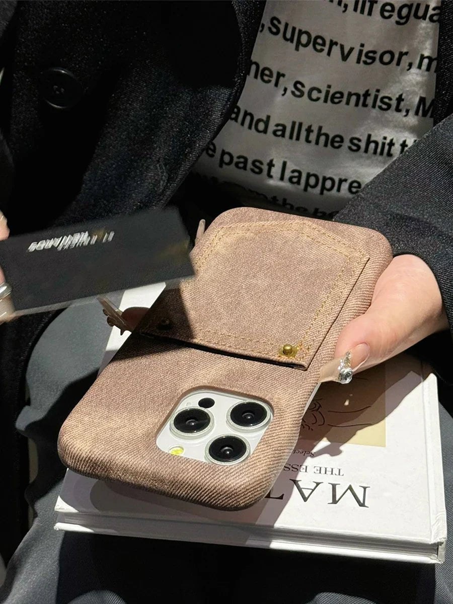 Overland Stitch Denim iPhone Case - Weston Fletcher