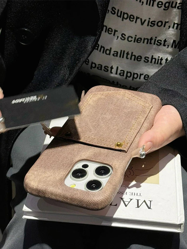 Overland Stitch Denim iPhone Case - Weston Fletcher