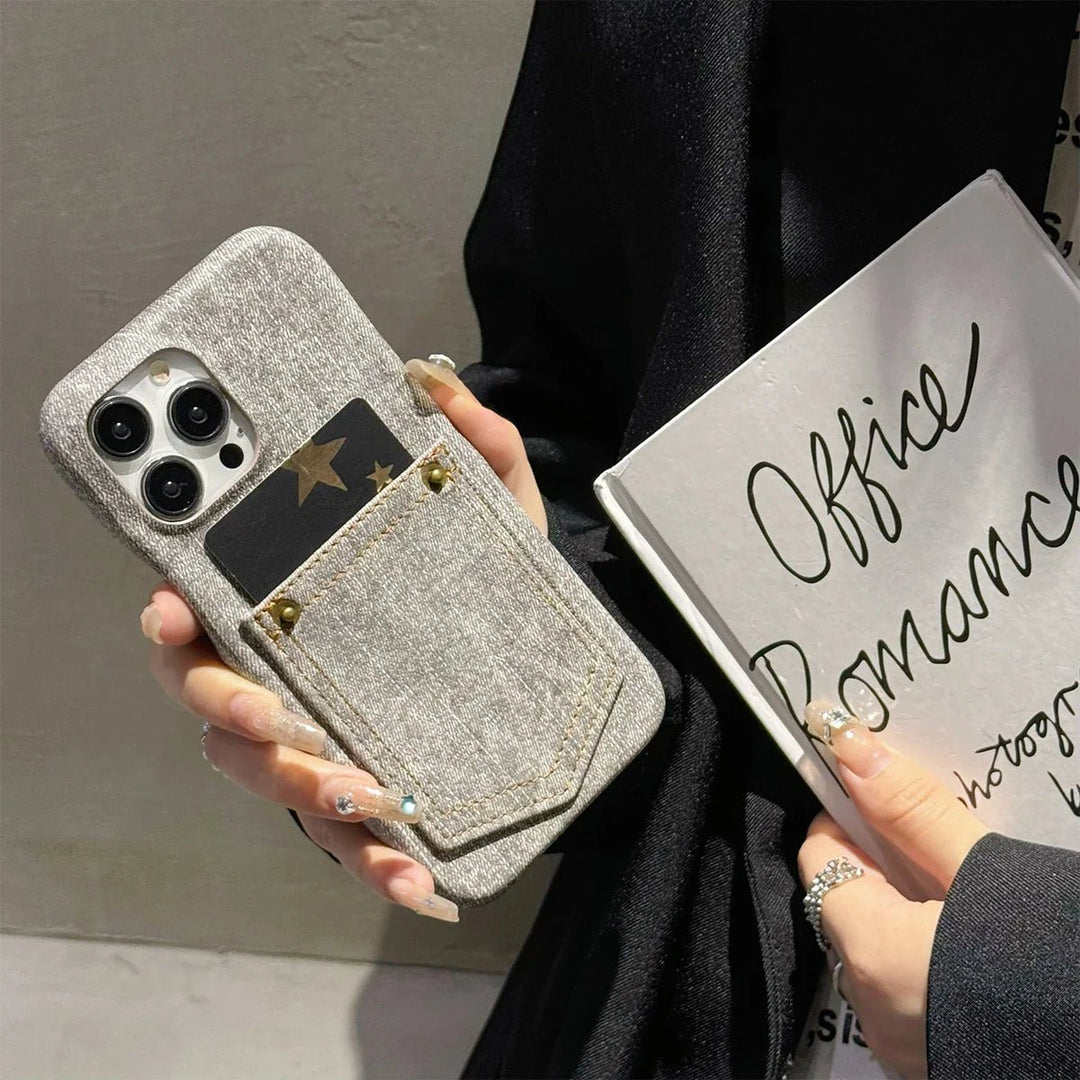 Overland Stitch Denim iPhone Case - Weston Fletcher