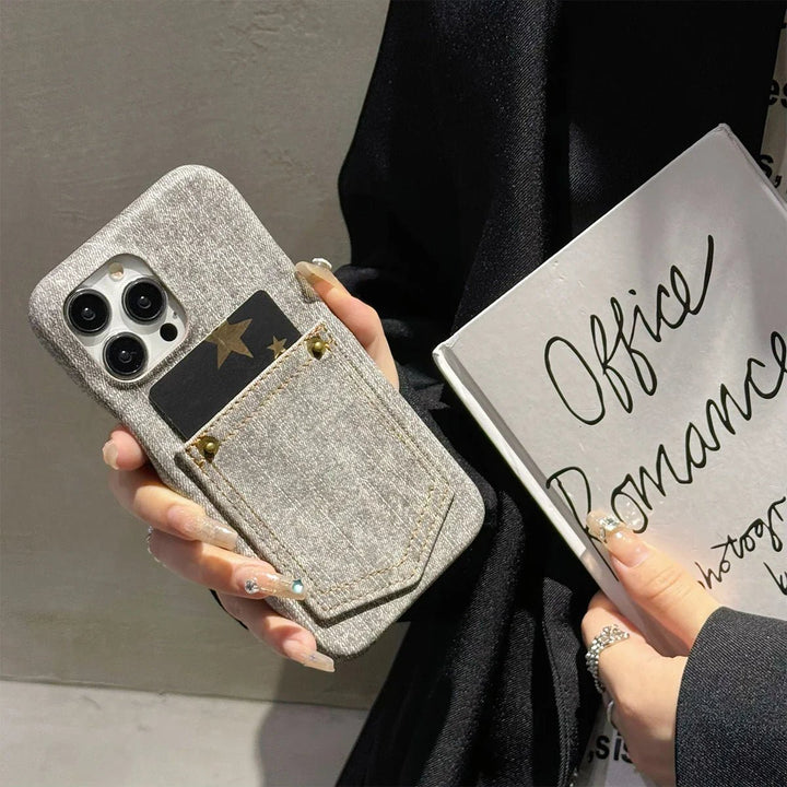 Overland Stitch Denim iPhone Case - Weston Fletcher