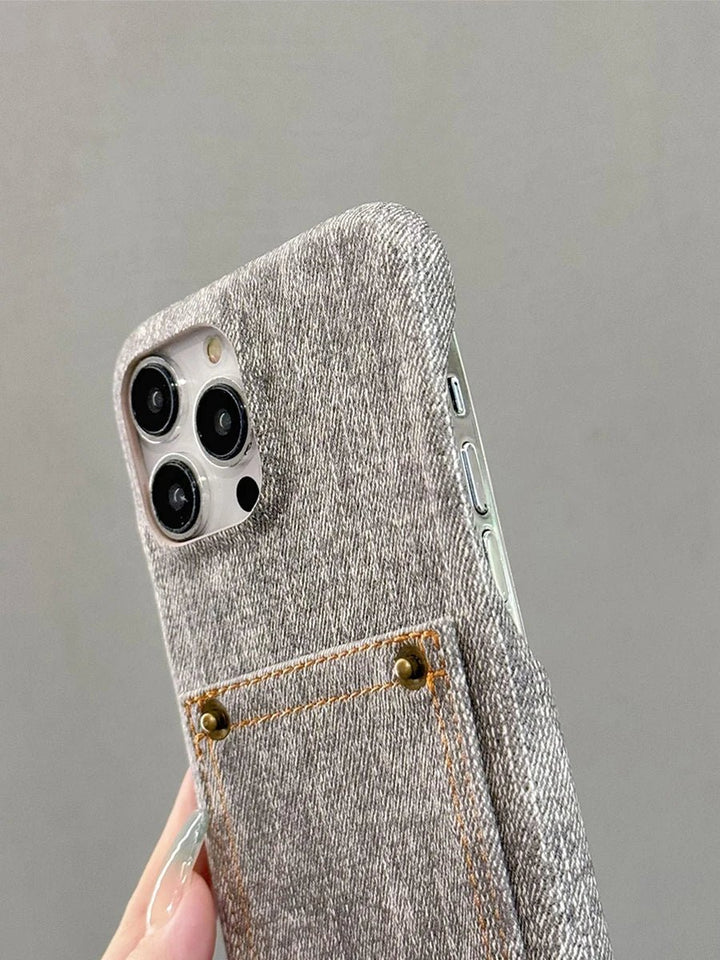 Overland Stitch Denim iPhone Case - Weston Fletcher