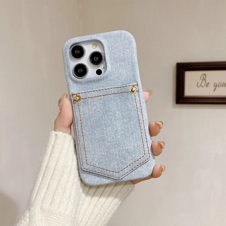 Overland Stitch Denim iPhone Case - Weston Fletcher