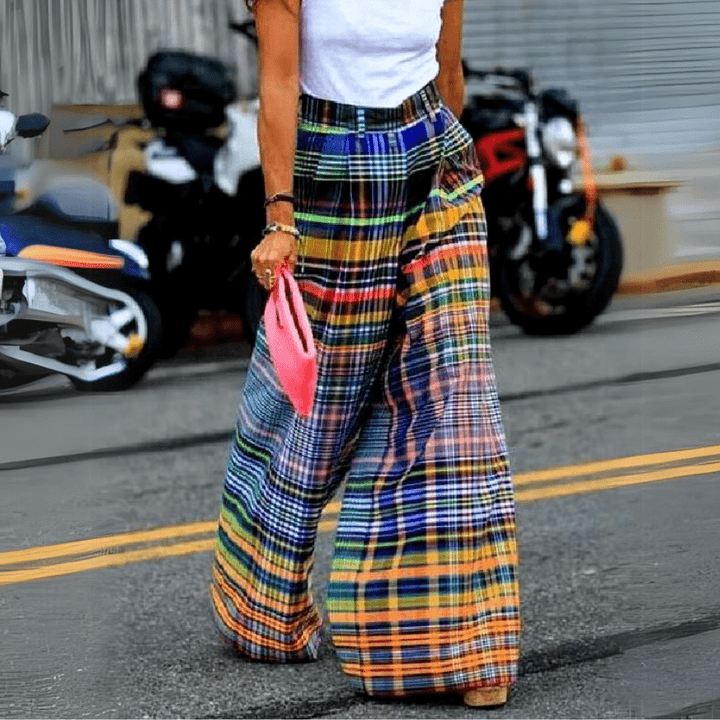 Plaiditude Flair Trousers - Weston Fletcher