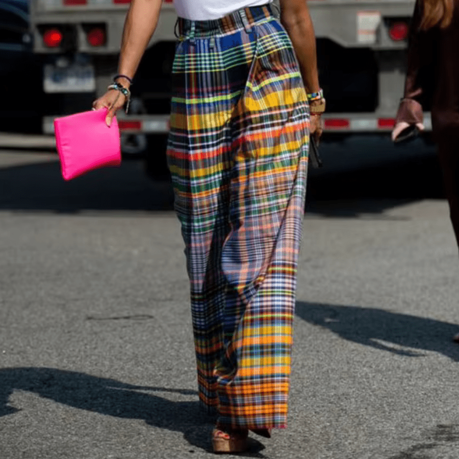 Plaiditude Flair Trousers - Weston Fletcher