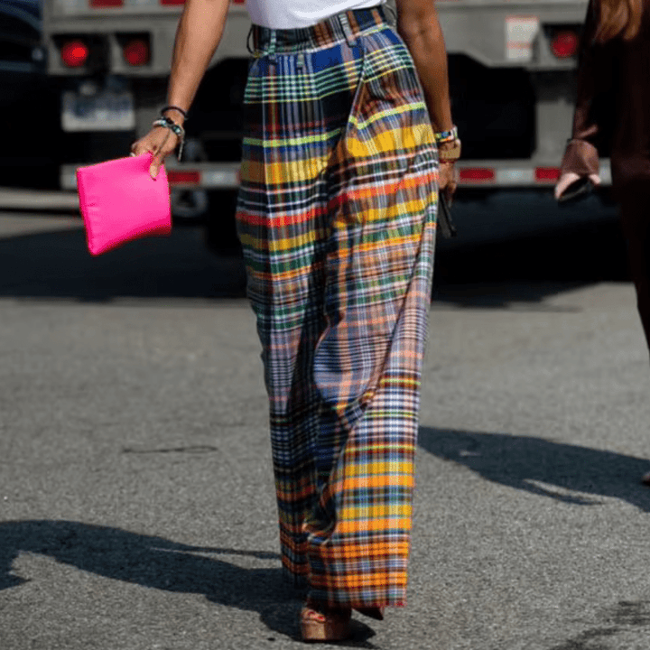 Plaiditude Flair Trousers - Weston Fletcher