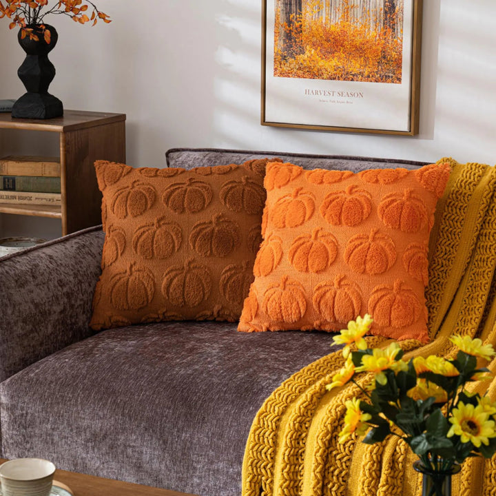 Pumpkin Patch Pillow Covers - Weston Fletcher