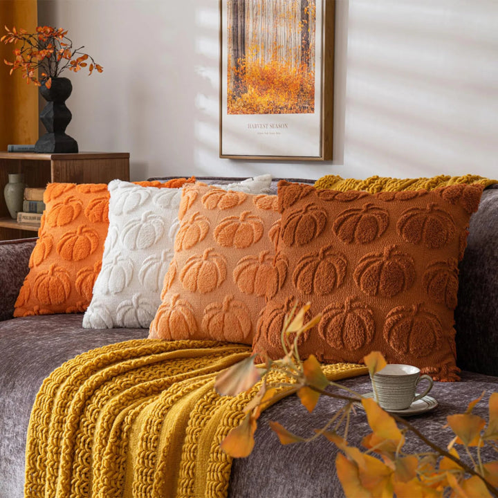 Pumpkin Patch Pillow Covers - Weston Fletcher