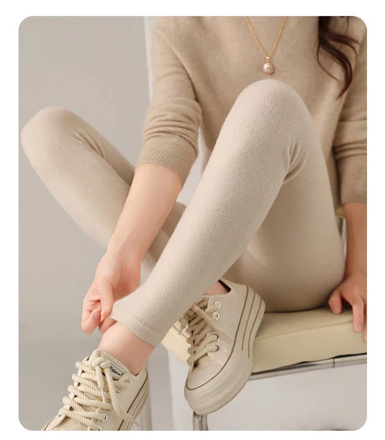 Pure Comfort Cashmere Knit Leggings - Weston Fletcher