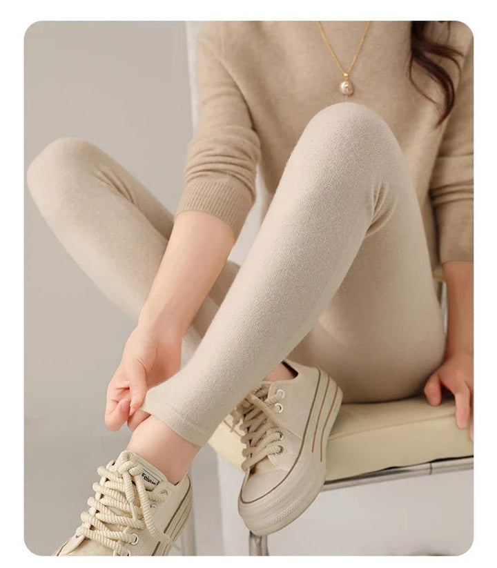 Pure Comfort Cashmere Knit Leggings - Weston Fletcher