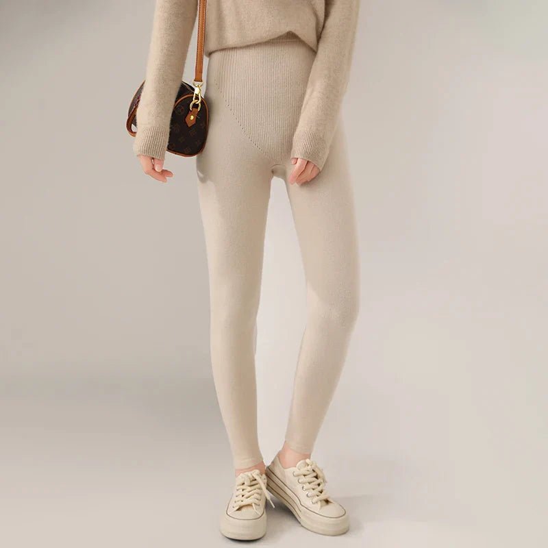Pure Comfort Cashmere Knit Leggings - Weston Fletcher