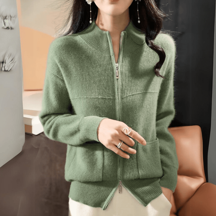 Pure Merino Knit Jacket - Weston Fletcher
