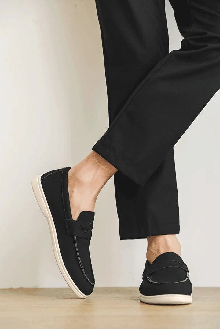 Renlow Soft Suede Loafers - Weston Fletcher