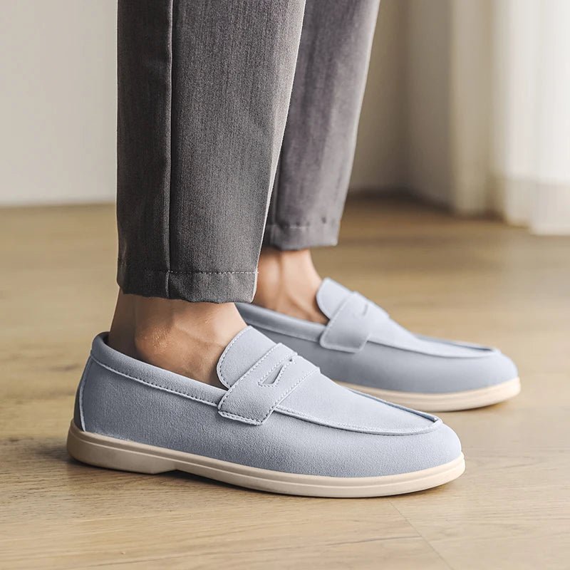 Renlow Soft Suede Loafers - Weston Fletcher