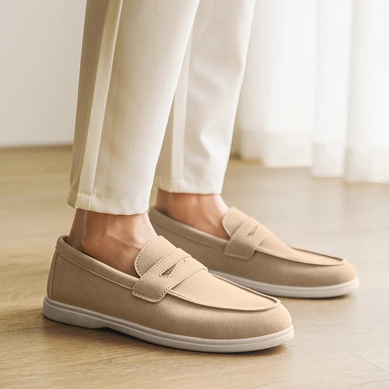 Renlow Soft Suede Loafers - Weston Fletcher