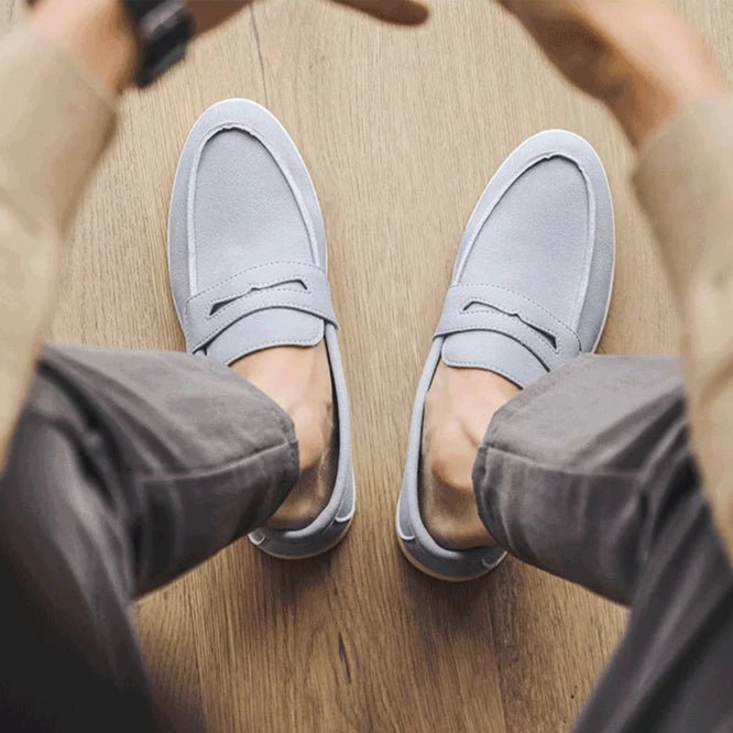 Renlow Soft Suede Loafers - Weston Fletcher