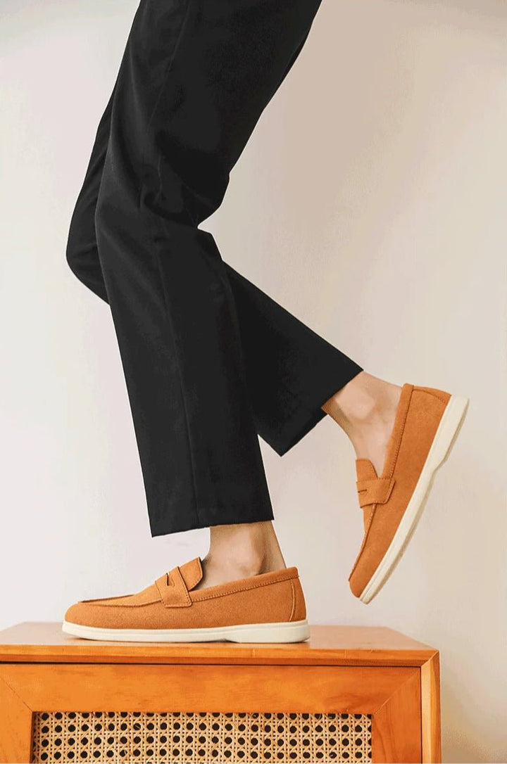 Renlow Soft Suede Loafers - Weston Fletcher