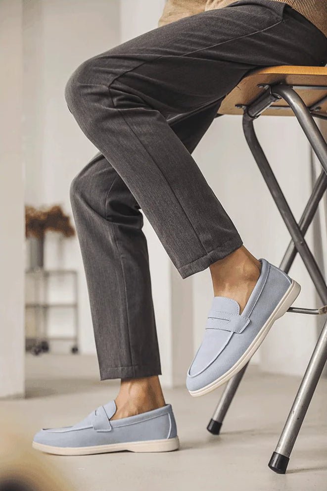 Renlow Soft Suede Loafers - Weston Fletcher