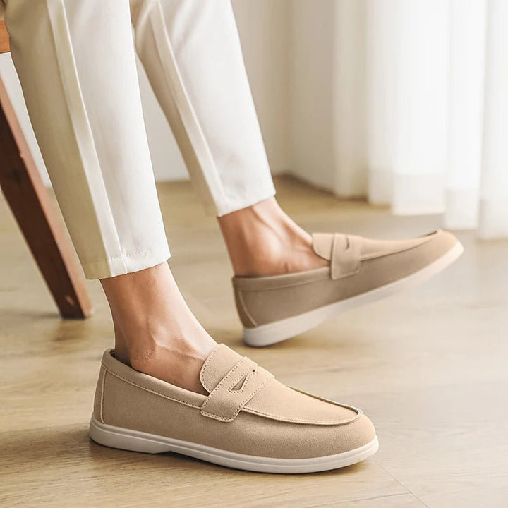 Renlow Soft Suede Loafers - Weston Fletcher