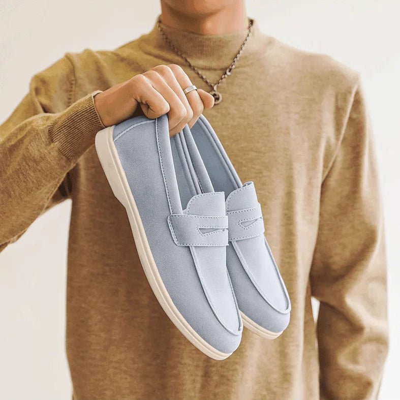 Renlow Soft Suede Loafers - Weston Fletcher