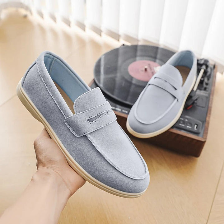 Renlow Soft Suede Loafers - Weston Fletcher