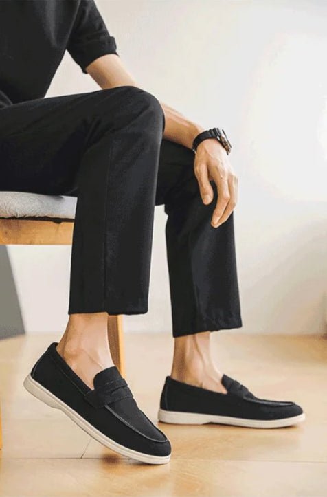 Renlow Soft Suede Loafers - Weston Fletcher