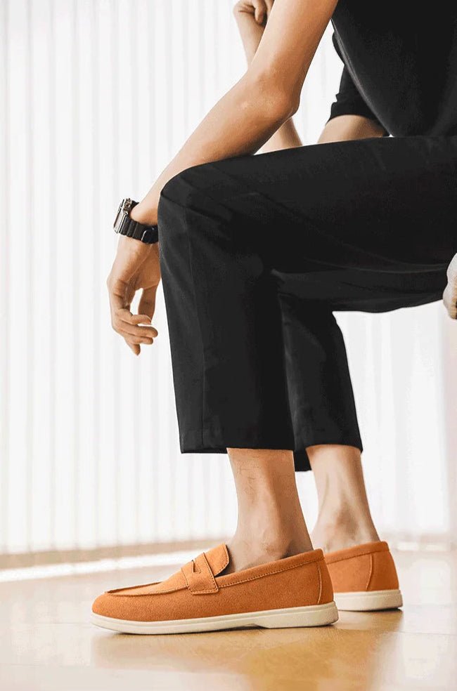 Renlow Soft Suede Loafers - Weston Fletcher