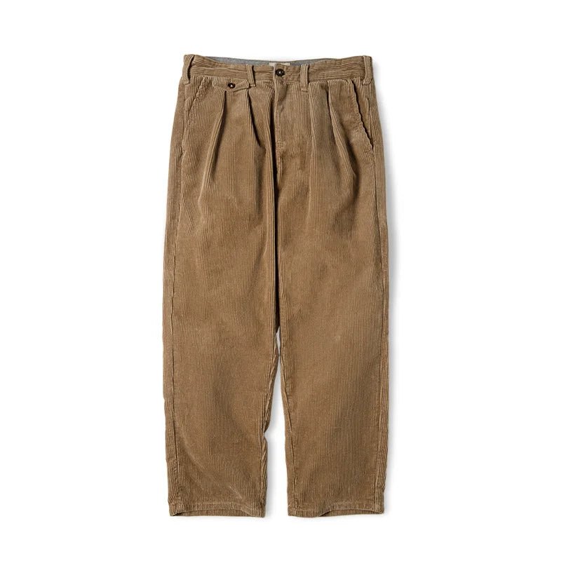Retro Wide - Leg Corduroy Trousers - Weston Fletcher