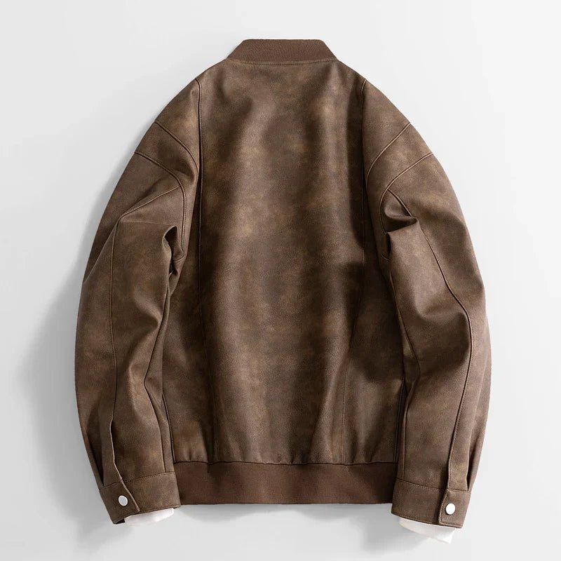 Richmond Statement Leather Bomber - Weston Fletcher