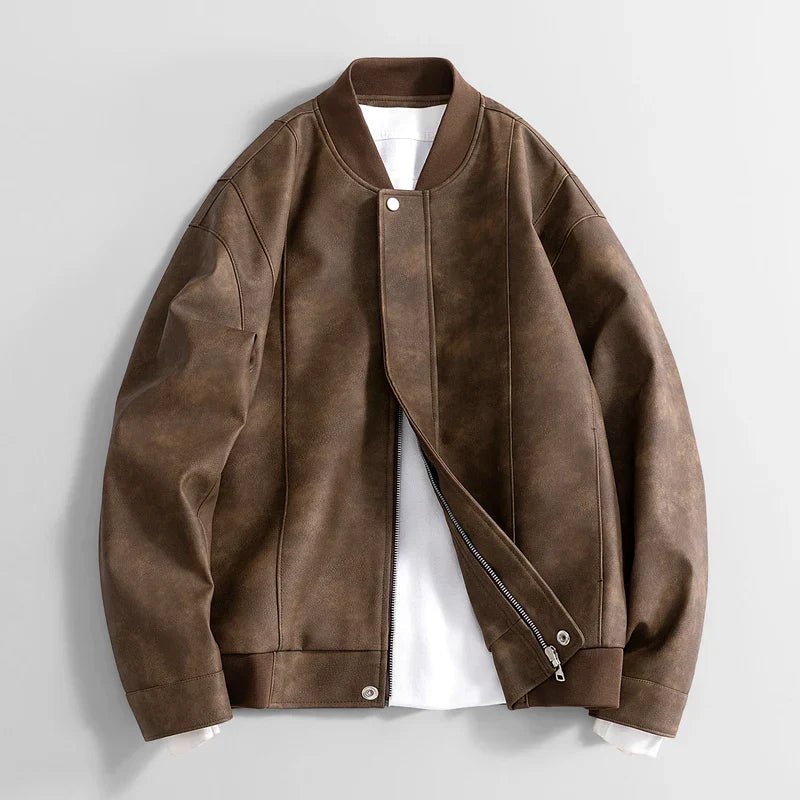 Richmond Statement Leather Bomber - Weston Fletcher