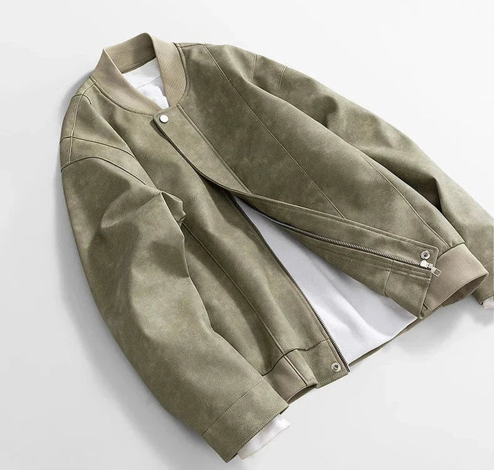 Richmond Statement Leather Bomber - Weston Fletcher