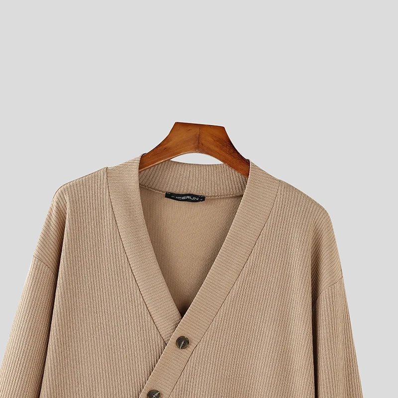 Russell Diagonal Knitted Cardigan - Weston Fletcher