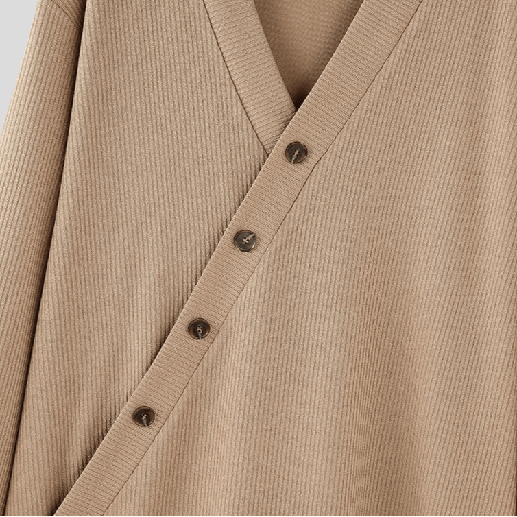 Russell Diagonal Knitted Cardigan - Weston Fletcher