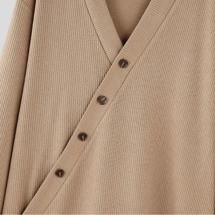 Russell Diagonal Knitted Cardigan - Weston Fletcher