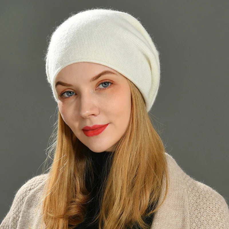 Sable Cashmere Slouch Beanie - Weston Fletcher