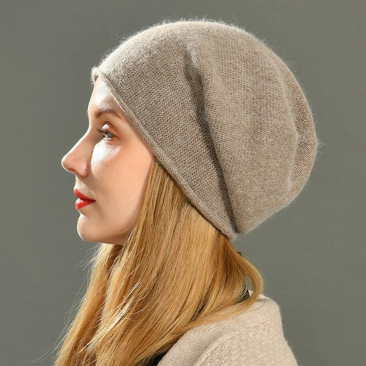 Sable Cashmere Slouch Beanie - Weston Fletcher