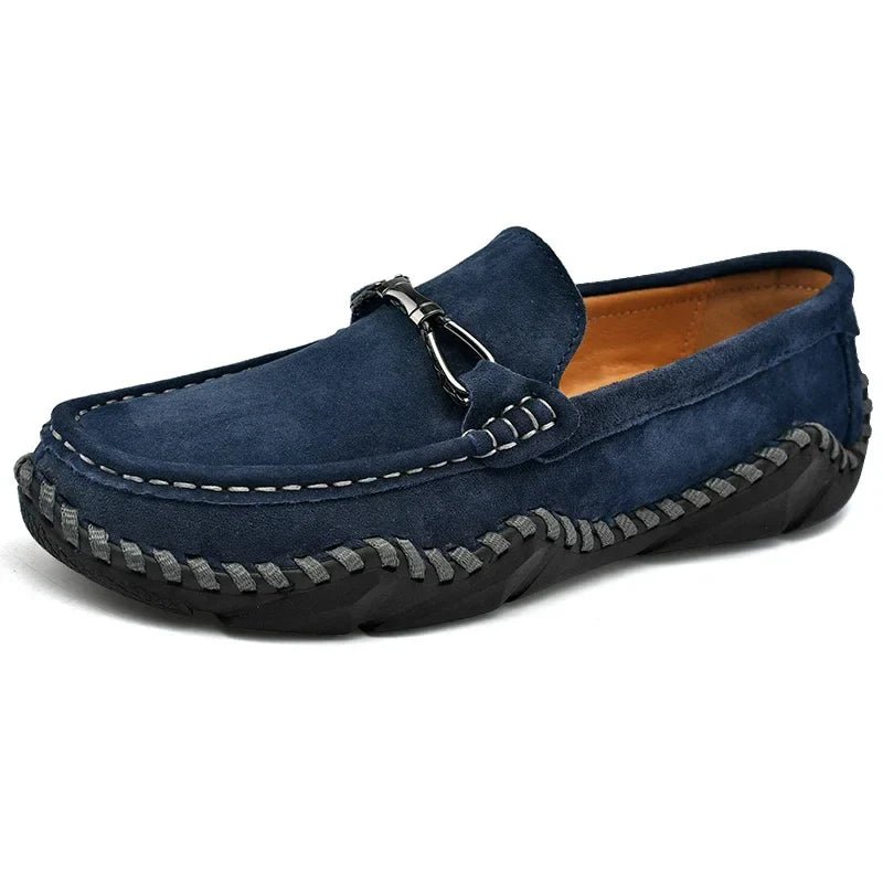 Selvoir Handstitched Suede Loafers - Weston Fletcher