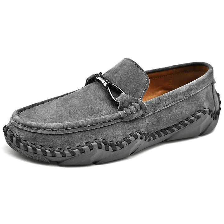 Selvoir Handstitched Suede Loafers - Weston Fletcher